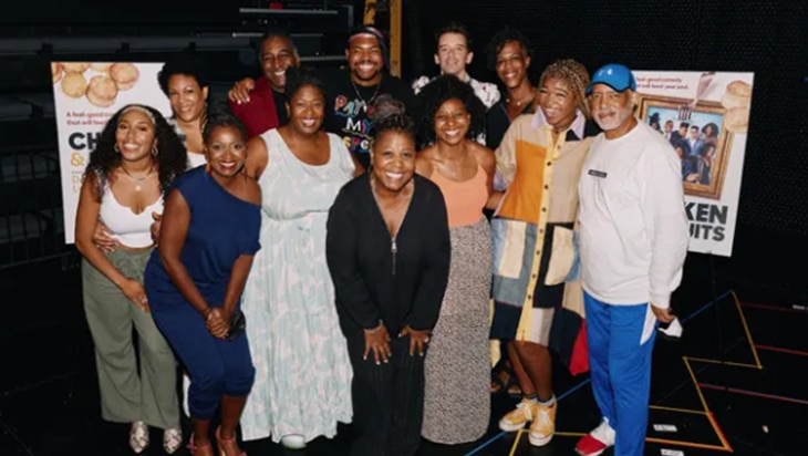 Photos: Chicken & Biscuits Cast Gathers for First Rehearsals