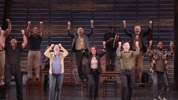Video: Reopening Night on Broadway for Come From Away