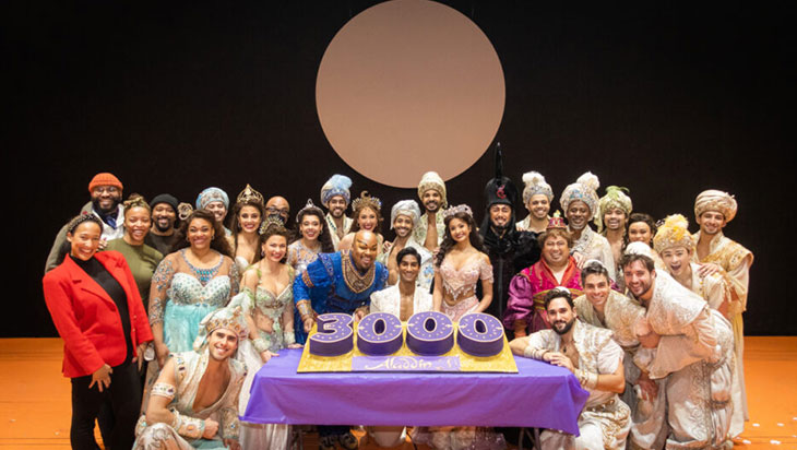 Disney's Aladdin Celebrates 3,000 Performances on Broadway