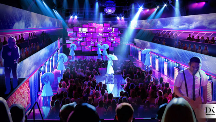 Video: Here Lies Love Immersive Set Design