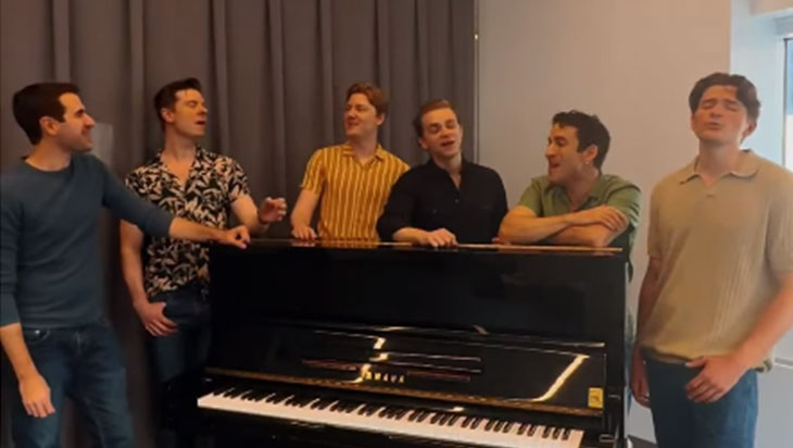 Video: The Cast of Harmony Sings "Mandy" by Barry Manilow
