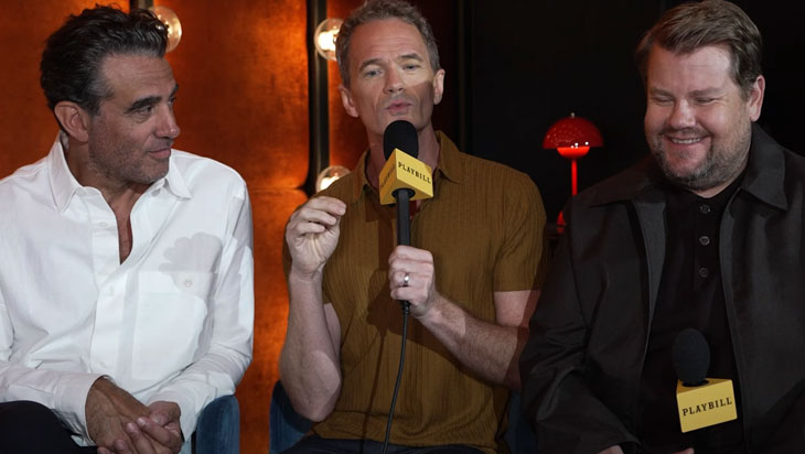 Video: Bobby Cannavale, Neil Patrick Harris, James Corden Are Bringing Their Offstage Friendship Onstage in Art