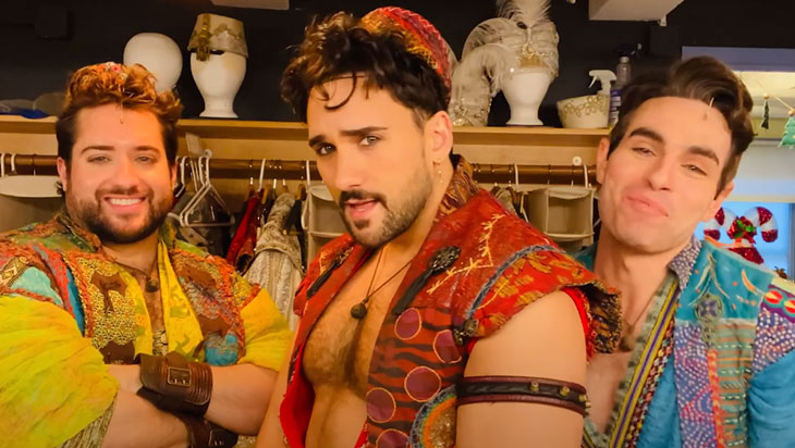 Video: Backstage at Aladdin