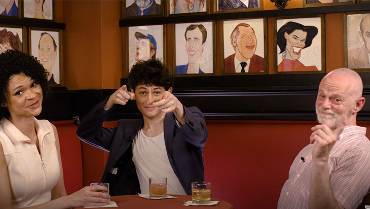 Video: Upstairs at Sardi's with Back to the Future: The Musical