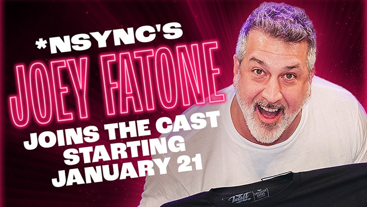 NSYNC's Joey Fatone Will Return to Broadway in & Juliet