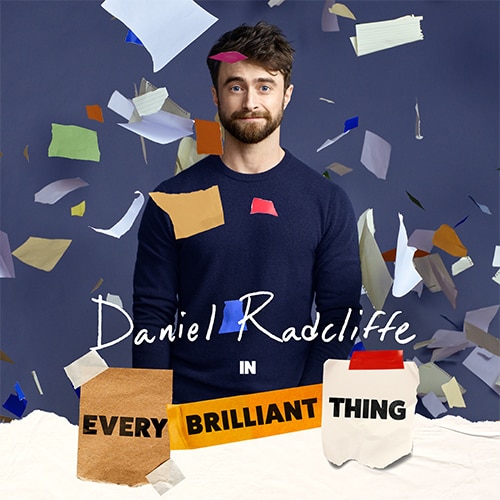 Every Brilliant Thing Daniel Radcliffe Broadway Play Tickets Group Sales