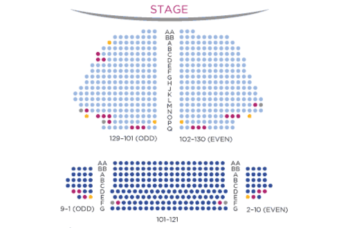 Samuel J Friedman Theatre Seating Chart
