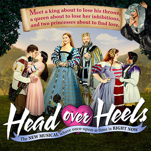 Head Over Heels Go Gos Musical Broadway Show Tickets