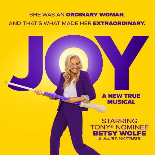 JOY: A New True Musical Tickets | Broadway Inbound