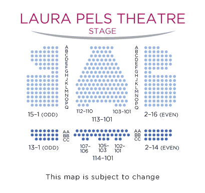 Laura Pels Theatre Off Broadway Theatre Seating Chart
