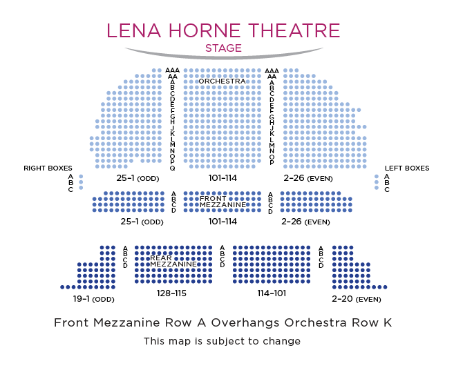 Brooks Atkinson Theatre Seating Chart