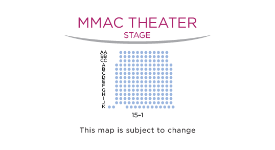 MMAC Theater Seating Chart
