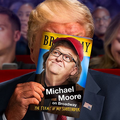 Michael Moore Terms of My Surrender Broadway Show Tickets Group Sales