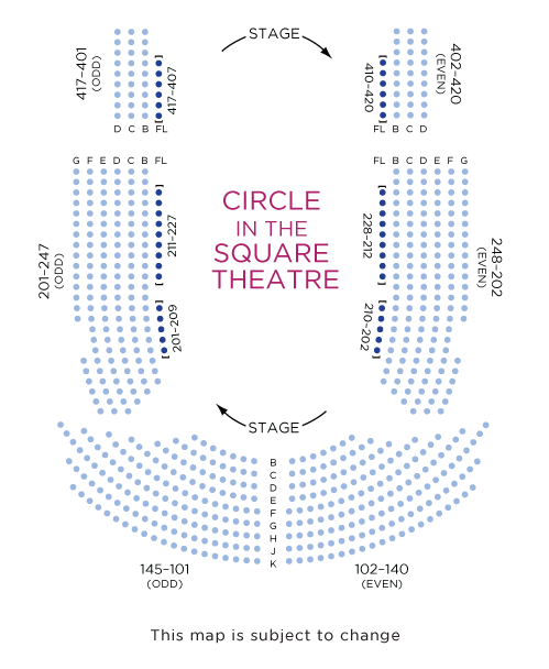 Carolines On Broadway Seating Chart