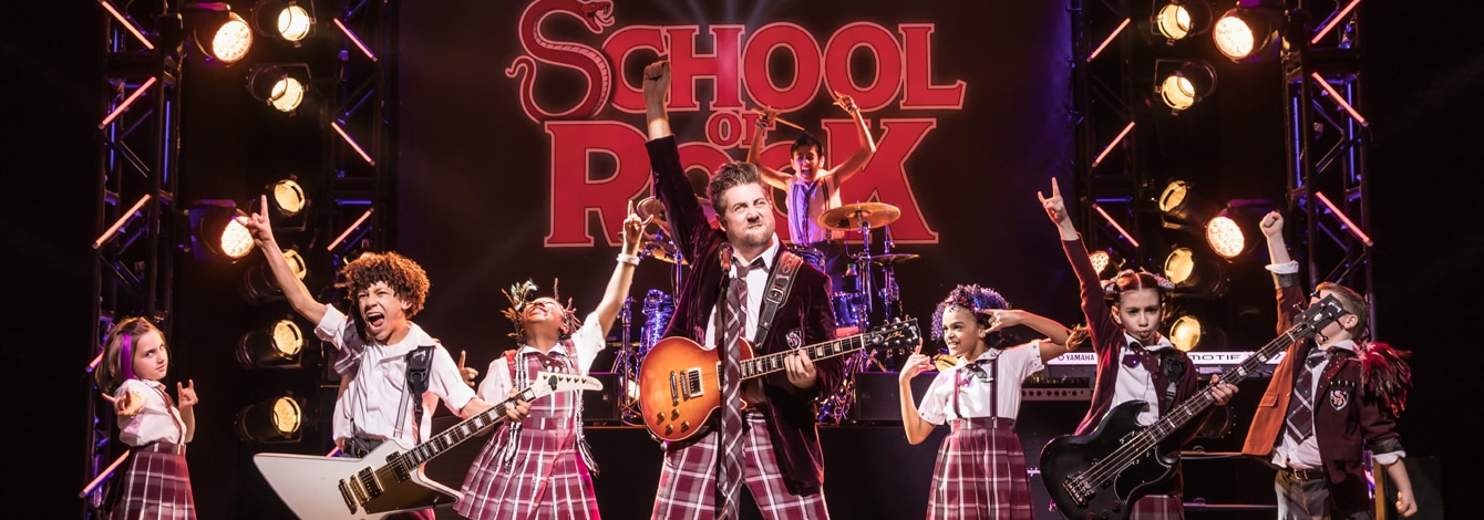 School of Rock Musical Broadway Show Tickets Group Sales