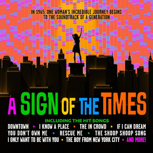 Sign of the Times Off Broadway Musical Tickets and Group Sales Discounts
