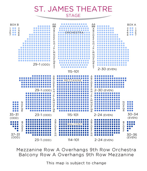 Broadway Seating Chart Lion King