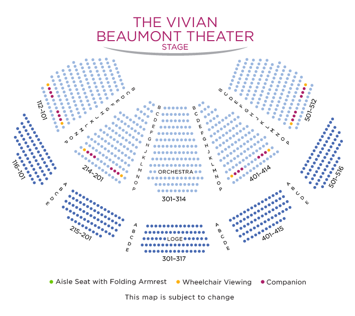 Floyd Collins Seating Chart Vivian Beaumont Theatre