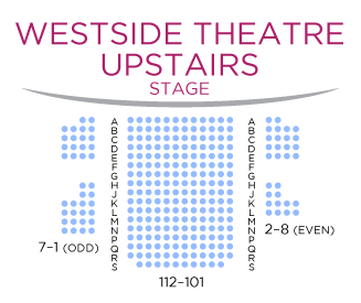 Westside Theatre Upstairs Seating Chart