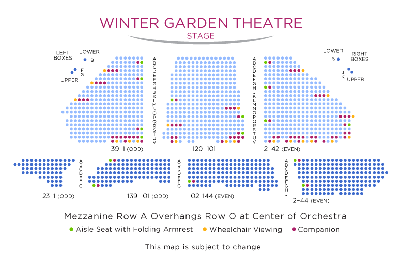 To Kill A Mockingbird Broadway Seating Chart